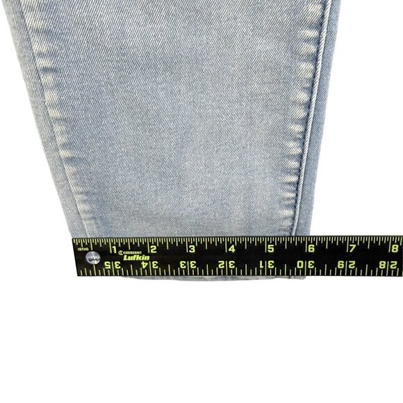 BLUE CULT Denim Relaxed Fit Light Wash Distressed Jeans Y2K Men’s 34 - Picture 12 of 12